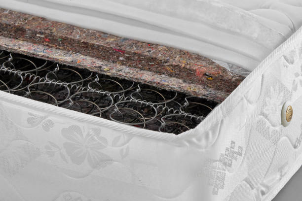 istock Components used in orthopedic mattress making. 1214064980