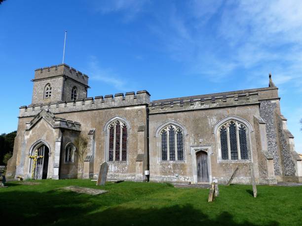 istock St Peter and St Paul church, Little Gaddesden 1214072033