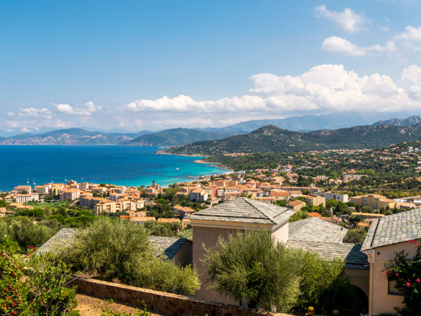 istock Coastal town Ile Rousse, Corsica 1214072071