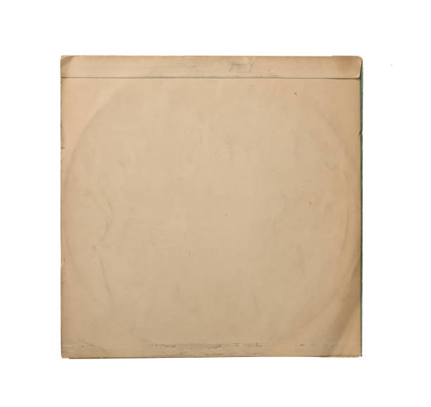 disque vinyle en couverture blanche - for sale audio photos et images de collection