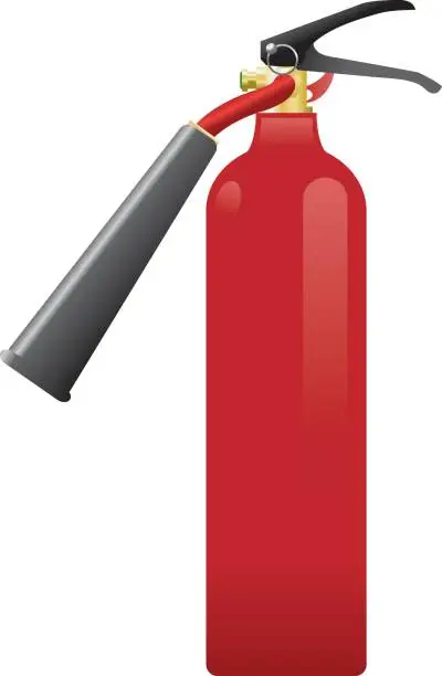 Vector illustration of Fire Extinguisher