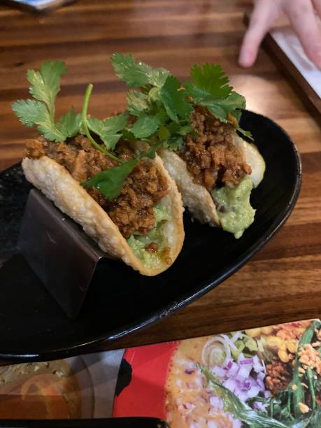 istock Vegan beyond meat tacos 1214080884