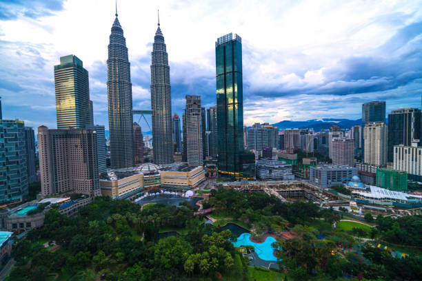 istock Panorama view of Kuala Lumpur  Skyline, Malaysia 1214082470