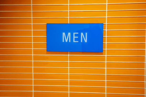 Toilet sign for men