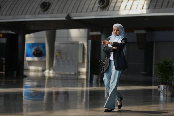 istock Young business women rushing 1214084232