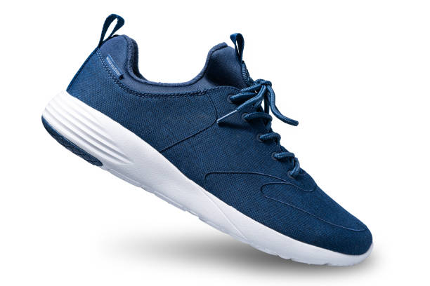 istock New dark blue sneakers 1214084719
