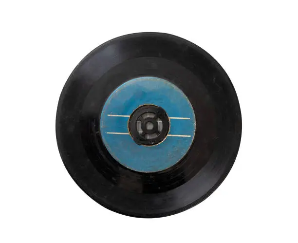 45Rpm Vinyl Record Cutout