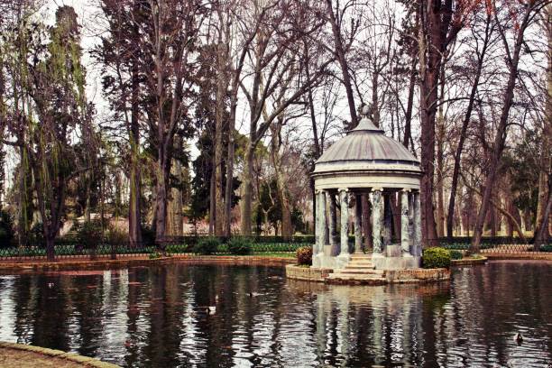 istock Pond in the chinese park, Aranjuez. 1214092500