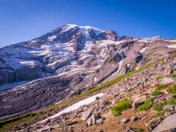 istock Amazing landscape, Mount Rainier, Washington st 1214098634