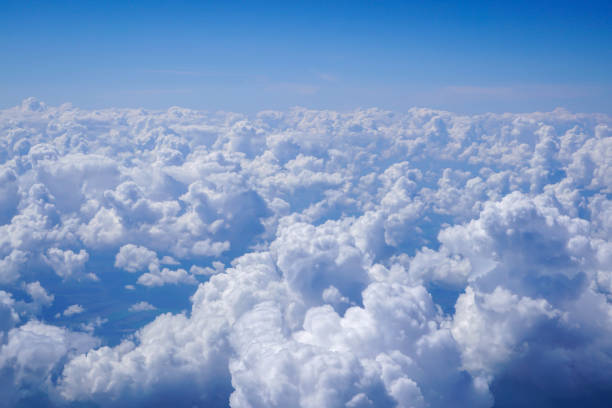 istock Incredibly beautiful air clouds, sky blue, vacations 1214101013