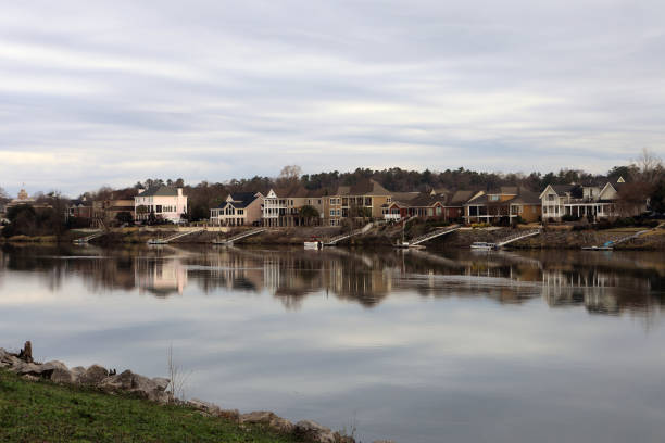 View of the Savannah River at Augusta, Georgia
