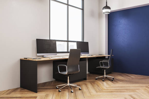 istock Stylish coworking office 1214104338