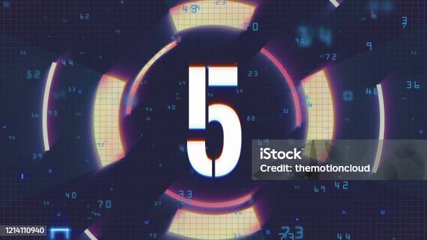 Number 5 Number Five Stock Photo - Download Image Now - Number 5, On
