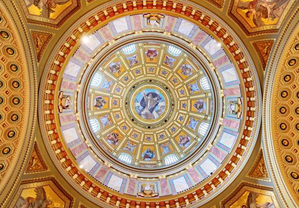 istock View inside the Basilica of Sant Istvan(Stephen) 1214111389