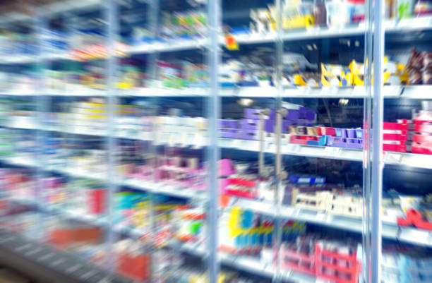 istock Various products in a supermarket 1214120641