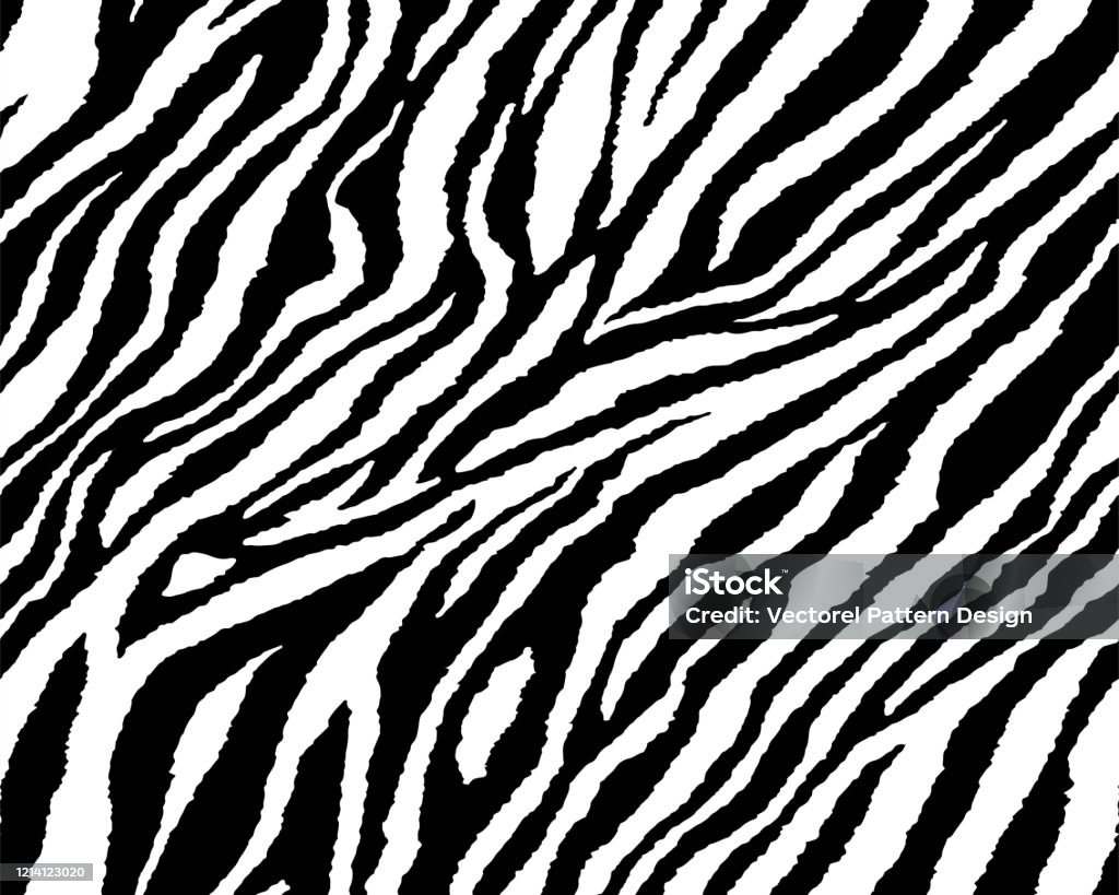 Full Seamless Wallpaper For Zebra And Tiger Stripes Animal Skin Pattern Black And White Design For Textile Fabric Printing Fashionable And Home Design Fit Stock Illustration - Download Image Now - iStock Full Seamless Wallpaper For Zebra And Tiger Stripes Animal Skin Pattern Black And White Design For Textile Fabric Printing Fashionable And Home Design Fit Stock Illustration - Download Image Now - iStock
