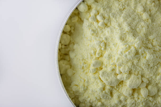 istock purified sulfur powder on a white acrylic background 1214127608