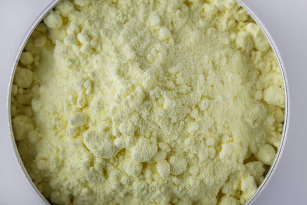istock purified sulfur powder on a white acrylic background 1214127724