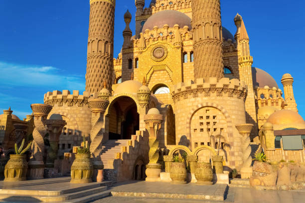 istock Old Market Mosque - Sharm El Sheikh - Al Sahaba Mosque. 1214128668