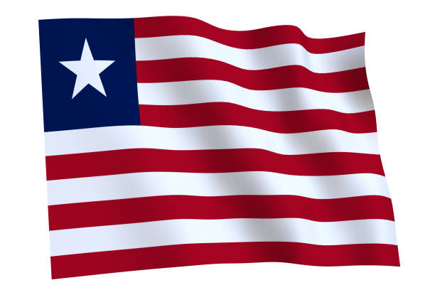 istock Flag of Lesotho waving in the wind, 1214131237