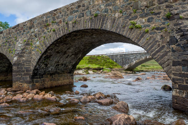 istock Medieval bridge arch, Island of Skye 1214133684