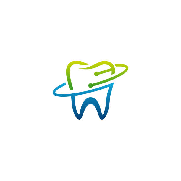 Dental Technology logo designs concept vector, Dental logo designs template Dental Technology logo designs concept vector, Dental logo designs template dentist logos stock illustrations