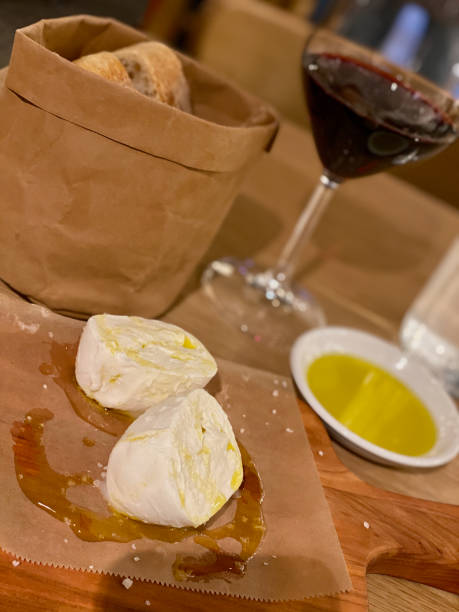 istock Burrata with Oil and Wine 1214135322