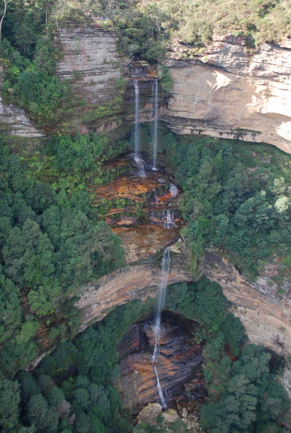 istock Beautiful Wentworth Falls during afternoon time. 1214136437
