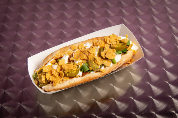 chili dog take out food