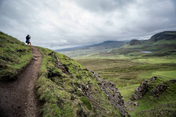 istock Quiraing trail, Isle of Skye 1214142617