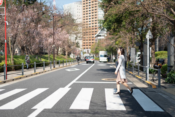 istock Commuting businesswoman 1214156083
