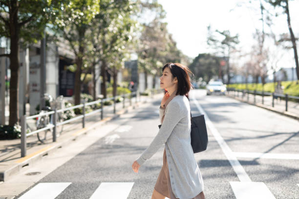 istock Commuting businesswoman 1214156280