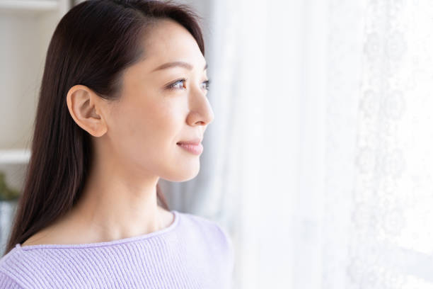 istock asian woman relaxing 1214157903