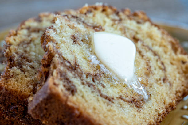 istock Loaf of AMISH CINNAMON BREAD 1214158641