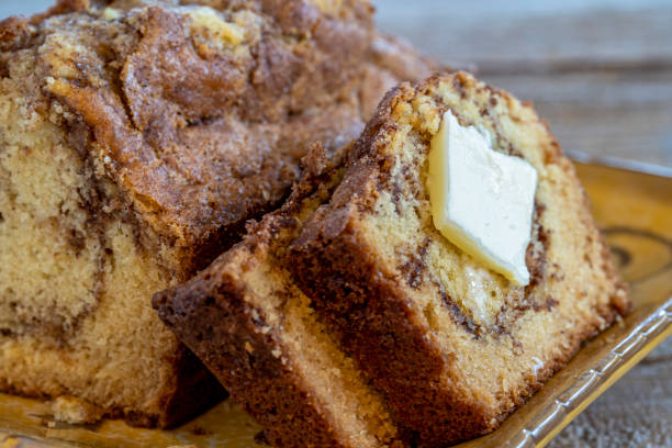 istock Loaf of AMISH CINNAMON BREAD 1214158758