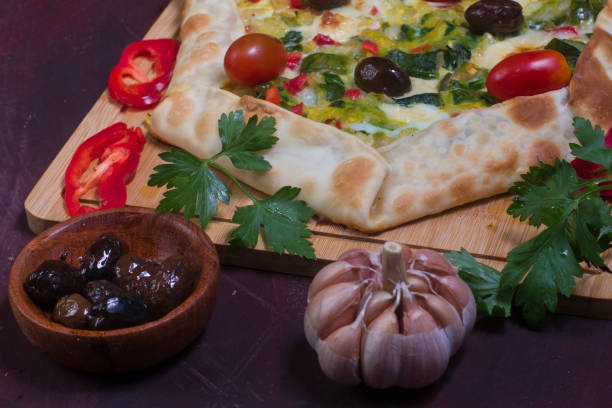 istock Argentinian green pumpkin tart. Traditional dish 1214163213