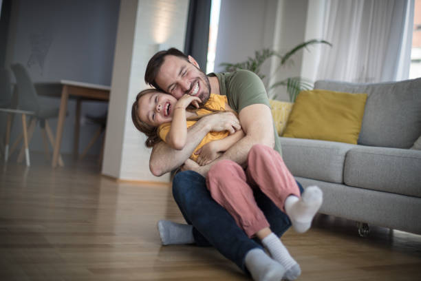 istock With dad the fun is guaranteed. 1214198746
