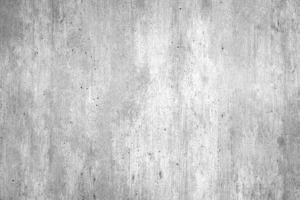 istock Gray painted cement wall texture background. White stucco wall background. 1214202669