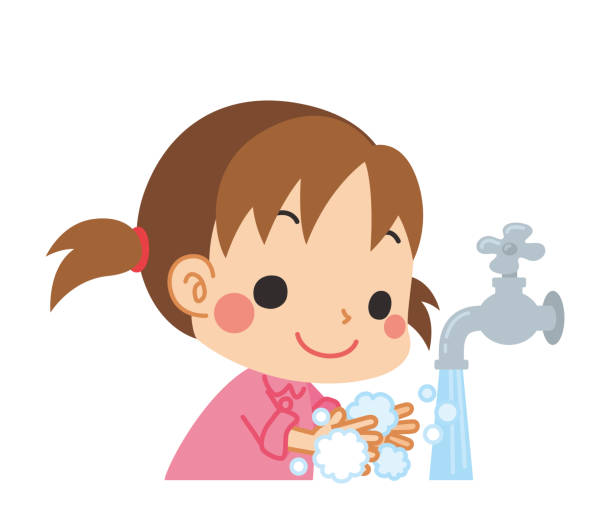 Kids Washing Hands Illustrations, Royalty-Free Vector Graphics & Clip Art -  iStock
