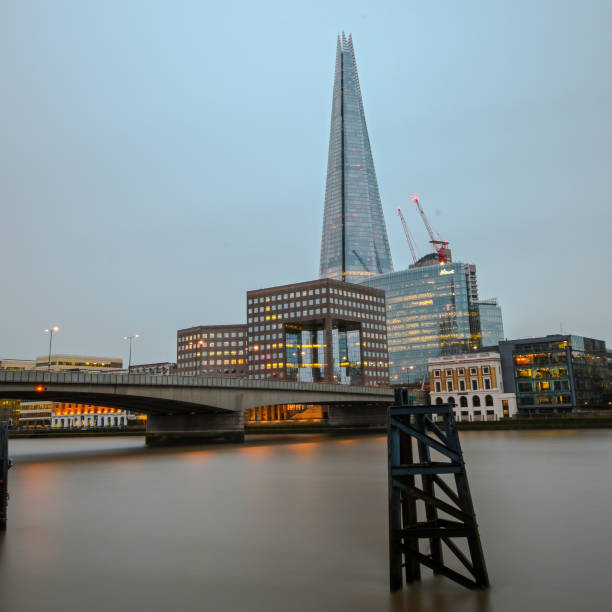 istock Evening view of the London Thames 1214208270