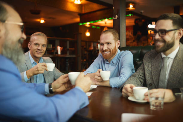 istock Business meeting in cafe 1214222694