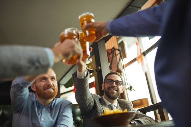istock Friends sitting at the pub 1214222791