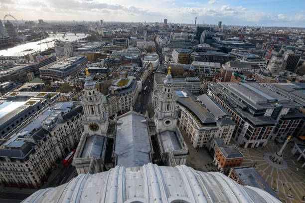 View of London from St. Paul's Cathedral