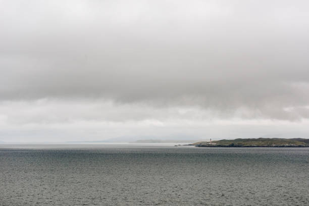 istock A view over a scottish coastline from across the ocean 1214227747