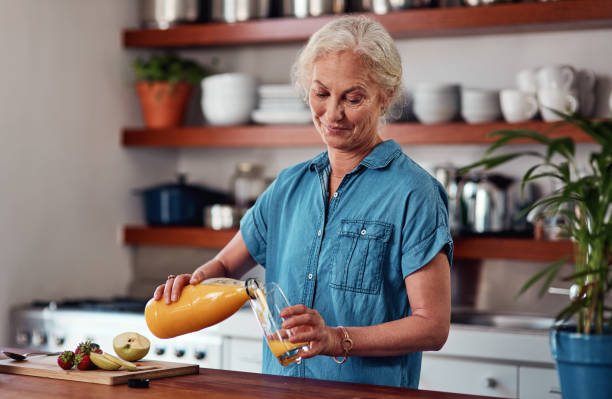 istock Orange juice and breakfast are the perfect combination 1214230048