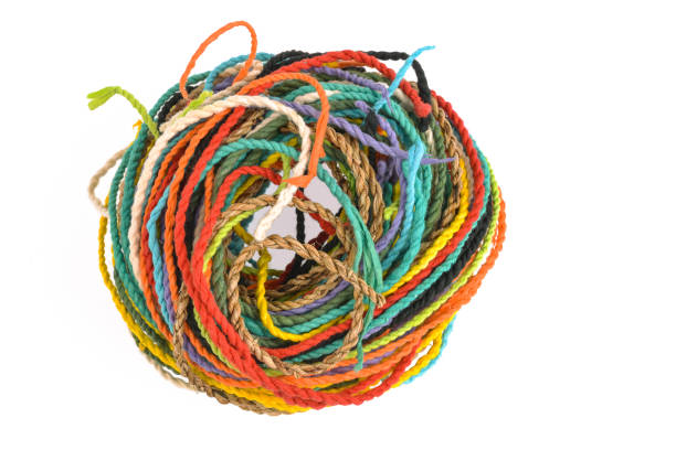 istock colorful rope  made from mulberry paper 1214232311