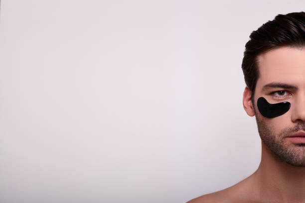 istock An image of a male serious young man with a patch. 1214236832
