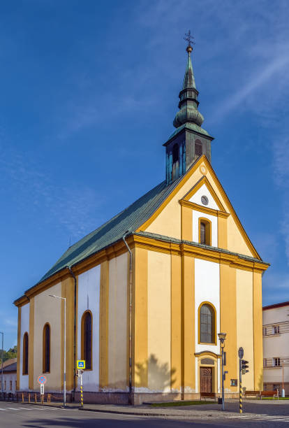 istock Lutheran Church, Bardejov, Slovakia 1214255319