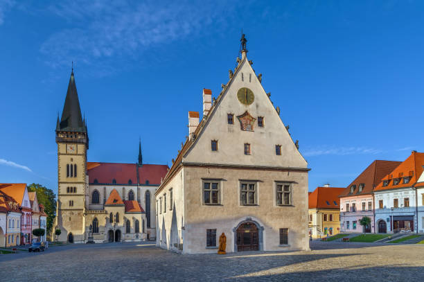 istock Old town hall, Bardejov, Slovakia 1214255383