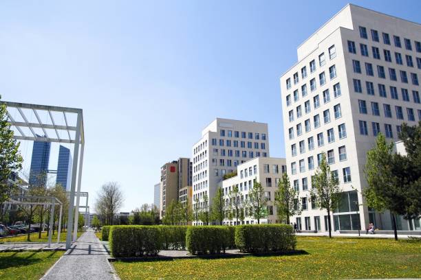 istock Business quarter in Munich 1214255749